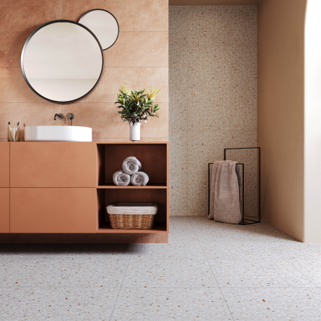Keramische vloer- en wandtegel | 60x60 cm | Tilestone Granito Terrazzo Cotto
