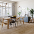Cork floor with click system | 19.5x122.5 cm | Santana Oakwood Inspire Natural