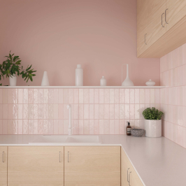 Carreaux muraux en céramique | 6.5x20 cm | La Riviera Rose
