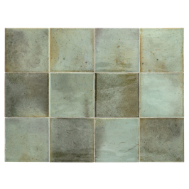 Carreaux muraux en céramique | 10x10 cm | Hanoi Celadon