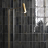 Ceramic wall tile | 5.1x16.1 cm | Hanoi Black Ash