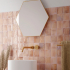 Ceramic wall tile | 10x10 cm | Hanoi Pink Arco