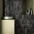 Ceramic wall tile | 6.5x20 cm | Hanoi Black Ash Arco