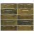 Ceramic wall tile | 6.5x20 cm | Hanoi Wild Olive Arco