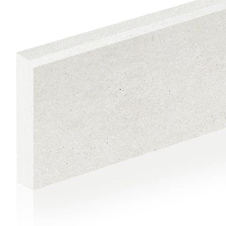 Keramische plint | 7x60 cm | Limit White