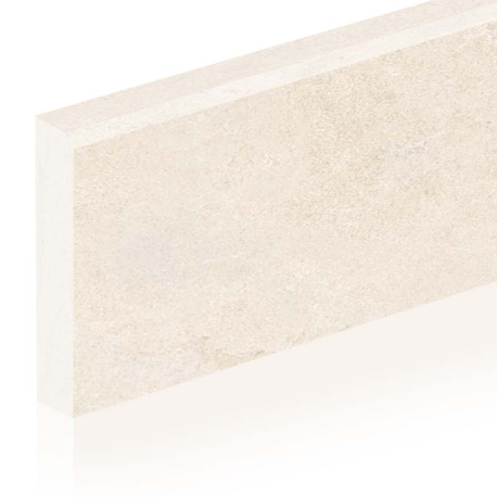 Keramische plint | 7x120 cm | Tilestone Novalux Crosscut Bone