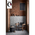 Keramische vloer- en wandtegel | 90x90 cm | vtwonen Terrazzo Lead Flakes