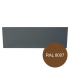Profiel | 9x240 cm | Afwerkingsprofiel terras H90 Bruin