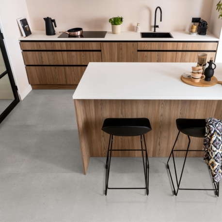 Click vinyl/PVC | 45.7x91.4 cm | vtwonen Composite Light Grey