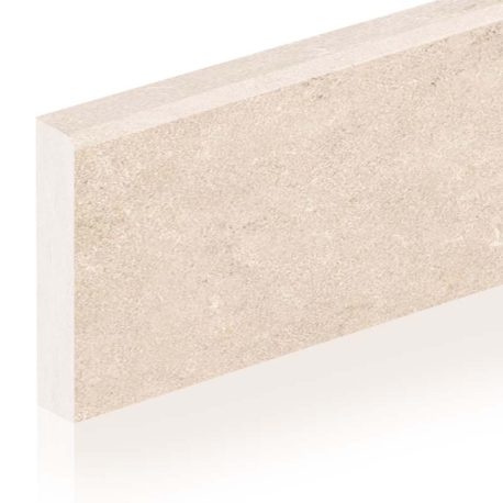Plinthes en céramique | 8x60 cm | Tilestone Novalux Crosscut Beige