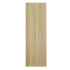 Decorative wall panel | 60x240 cm | Panel Round Wooden Slats - Natural - Flex - Untreated 