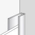 Profiel | 2.3x260 cm | Dumawall Afboordingsprofiel White 
