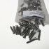 Accessories | 0.4x3.5 cm | Outdoor Premium Wall Panel Screws