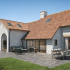 Ceramic terrace Tile | 40x80 cm | Tilestone Heritage Blue