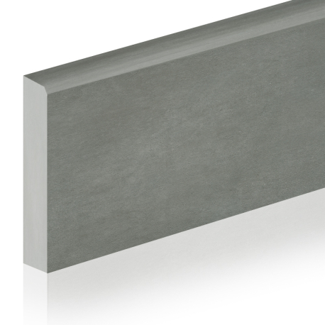 Keramische plint | 8x60 cm | Subway Crete Dark Grey
