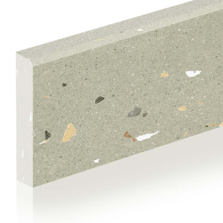 Plinthes en céramique | 7x60 cm | Croccante Menta