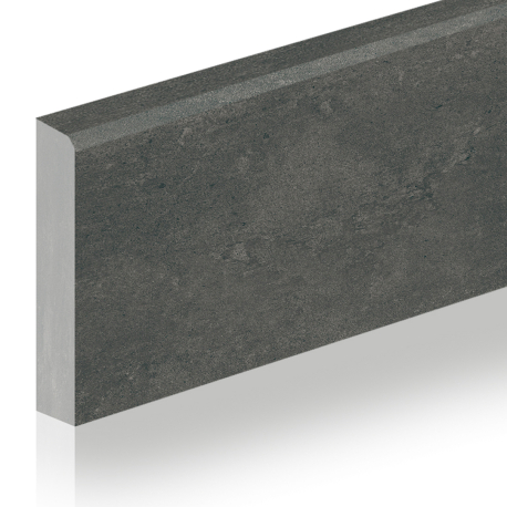 Ceramic skirting boards | 8x90 cm | Tilestone Betontec Dark