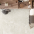 Keramische vloer- en wandtegel | 100x100 cm | Tilestone Beton Ciré Blanc