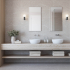 PVC wall panel | 30.5x61 cm | VYGO Wall Classic Marrone