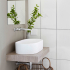 keramische wandtegels, wandtegels, wit, 137892, Tilestone Helsinki, mat oppervlak