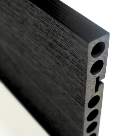 Decking board | 20x220 cm | Composite edge board Anthracite
