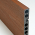 Decking board | 20x220 cm | Composite edge board Light Brown