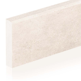 Keramische plint | 8x60 cm | Sphere Off White
