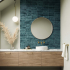 Keramische wandtegel | 31.6x60 cm | Elemento Straight Blue