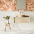 Keramische wandtegel | 31.6x60 cm | Elemento Straight White