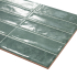 Keramische wandtegel | 31.6x60 cm | Elemento Straight Green