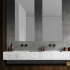 PVC wall panel | 37.5x65 cm | Dumawall Dark Grey
