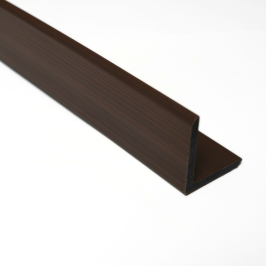 Profiel | 5x5 cm | Wandpaneel Outdoor Premium Choco L-Profiel