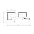 Profile | 3.5x7.2 cm | Outdoor Wall Panel Premium Greige Corner Profile 