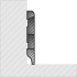 Kunststof plint | 7x250 cm | vtwonen Grace Beige 