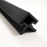 Profile | 4.95x290 cm | Outdoor Classic Wall Panel Black Corner Profile Right