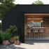 Outdoor Wall Cladding | 21.9x290 cm | Set for 5,8m² - Outdoor Wall Panel Classic Black