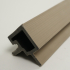 Profile | 4.95x290 cm | Outdoor Classic Wall Panel Greige Corner Profile Left