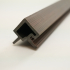 Profile | 4.95x290 cm | Outdoor Classic Wall Panel Choco Corner Profile Left