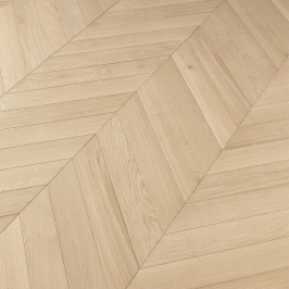Meerlagig parket tand en groef | 9x52 cm | LMB Natural Oak Chevron