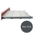 Profiel | 13x240 cm | Buzon Afwerkingsprofiel terras H130 Antracietgrijs