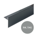 Profiel | 13x240 cm | Buzon Afwerkingsprofiel terras H130 Lichtgrijs