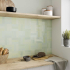 Ceramic wall tile | 5.2x16 cm | DNA Safi Mint