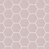 Ceramic floor and wall tile | 10.1x11.6 cm | Kromatika Rose Hexagon