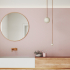 Ceramic floor and wall tile | 10.1x11.6 cm | Kromatika Rose Hexagon