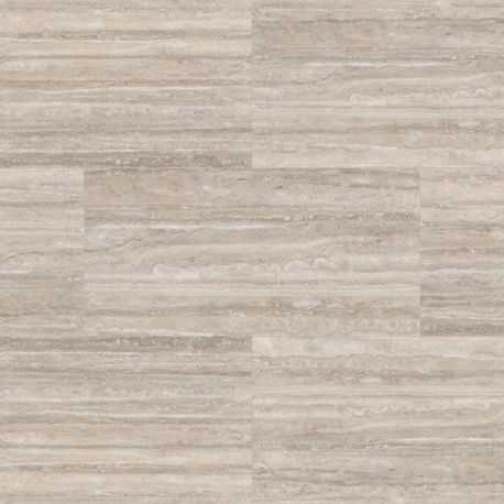 Click vinyl/PVC | 61x122 cm | VYGO Tiles Travertin Vein Cut Grey