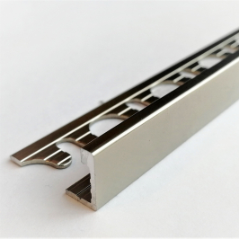 Profiel | 2.5x270 cm | L-Profiel Aluminium Polished Titanium