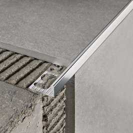 Profile | 2.5x270 cm | L-Profile Aluminium Polished Chrome