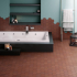 Ceramic floor and wall tile | 10.1x11.6 cm | Kromatika Clay Hexagon
