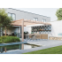Ceramic terrace Tile | 100x100 cm | Tilestone CerBlue Graphite