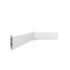Kunststof plint | 7.5x200 cm | Orac Decor Cascade RAL9003